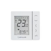 Termostat ambient Salus VS10WRF fara fir, programabil, montaj in doza, 5 ani garantie