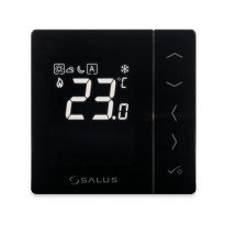 Termostat ambient Salus VS35B cu fir, neprogramabil, montaj in doza, 5 ani garantie