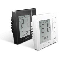 Termostat ambient Salus VS35W cu fir, neprogramabil, montaj in doza, 5 ani garantie