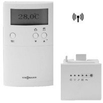 Termostat ambient Viessmann Vitotrol 100 fara fir, programabil UTDB-RF2