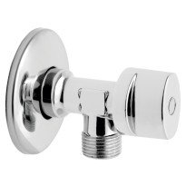 Robinet coltar cu bila si filtru Ferro 1/2 x 1/2 si maneta metalica