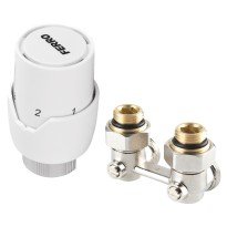 Set termostatic pentru radiatoare cu racordare inferioara, coltar Ferro ZTV21