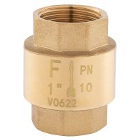 Supapa sens cu arc Ferro ZZ1V 1/2, DN15, cu element inchidere din ABS