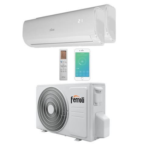 Aer conditionat multi-split Ferroli Giada M 18-2 R32 WI-FI 18000 BTU Clasa A++ / A+ 2CP001PF-C