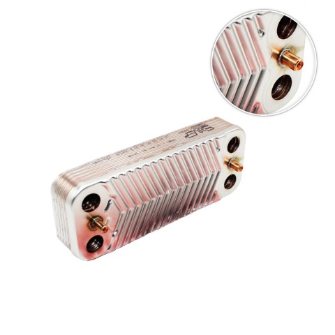 Schimbator secundar ACM centrala termica Immergas Mini Nike 24 3 E, Mini Eolo 24 3 E, Eolo Mythos24 3E, Mythos 24 2E 12 placi (PC)