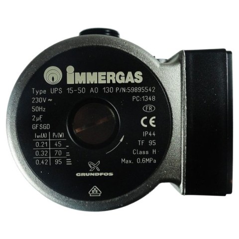Pompă de circulație (15-50) Immergas Eolo Star 23 Kw Export, Nike Star 23 Kw Export, Nike Star Export SGA, Nike Star Export, Eolo Star Export SGA