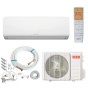 Aer conditionat Kanion 12000 BTU WIFI Clasa A++ / A+ R32 Tehnologia Golden Fin, Functia i-Feel, Functia Smart Air Flow, kit de instalare si suporti inclusi