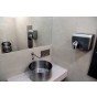 Uscator de maini Sanela SLO 02E cu senzor infrarosu din otel inox crom mat