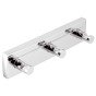 Cuier triplu Ferro Metalia 12 crom