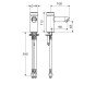 Baterie lavoar cu temporizare si mixer SCHELL PETIT SC-M