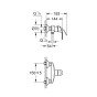 Baterie dus monocomanda Grohe Eurosmart 1/2