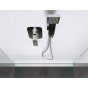 Rigola dus liniara Ferro Super Slim Pro OLSP1-80, cu sifon, inox si plastic, ø 40 mm, 80 cm