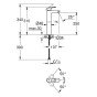 Baterie lavoar monocomanda Grohe BAULOOP 1/2 marimea XL
