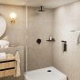 Brat de dus Hansgrohe Vernis Blend 10 cm negru mat