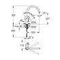 Baterie bucătarie Grohe Bauloop monocomandă 1/2