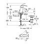 Baterie lavoar monocomanda Grohe Eurosmart 1/2 marimea S