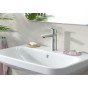 Baterie lavoar Hansgrohe Logis 110 Fine crom cu ventil Pop-Up