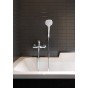 Baterie cada - dus Hansgrohe Logis monocomanda crom lucios