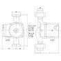 Pompa de circulatie IMP PUMPS ACM SAN 25/40-130