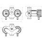 Pompa de ciculatie, IMP PUMPS  NMTD  SMART 25 /40 -180 - 1