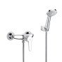 Baterie dus Roca Victoria cu accesorii (para de dus mobila, furtun flexibil, agatatoare de dus) A5A2025C02