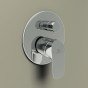 Baterie cada - dus Ideal Standard Ceraflex montaj incastrat, corp ingropat inclus, crom