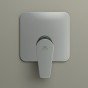Baterie dus Ideal Standard Cerafine D A7188AA cu montaj incastrat, corp ingropat inclus, crom