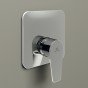Baterie dus Ideal Standard Cerafine D A7188AA cu montaj incastrat, corp ingropat inclus, crom