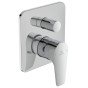 Baterie dus Ideal Standard Cerafine D A7189AA cu montaj incastrat, corp ingropat inclus, crom
