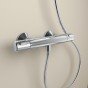 Baterie dus termostatata Ideal Standard Ceratherm T25 crom de perete