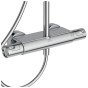 Coloana de dus Ideal Standard Ceratherm T25 cu baterie termostatata si para rotunda