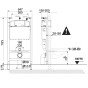 Bazin incastrat pentru WC Roca Active A89011001B
