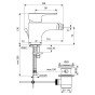 Baterie bideu Ideal Standard Ceraplan III B0897AA