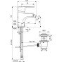 Baterie bideu Ideal Standard IdealStream B1264AA crom
