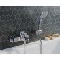 Baterie cada - dus Ideal Standard Ceraflex B1722AA cu para, furtun si agatatoare de dus