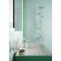 Set de dus dual Ferro Squerto crom fara baterie