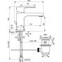 Baterie lavoar Ideal Standard Cerafine D BC685AA crom cu ventil