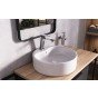 Baterie lavoar Ferro Vitto Verdeline cu ventil, crom BVI2VL