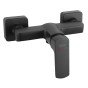 Baterie dus Ferro Verdeline de perete, negru mat BVI7VLBL
