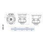 Motor pompa circulatie Duca ERP BPE-W 15-8 compatibil cu toate modelele Wilo ERP