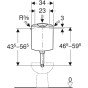 Rezervor WC Geberit, AP116, cu doua volume de apa