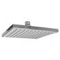 Palarie de dus patrata Ferro Squerto 200x200 mm crom