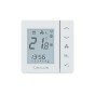 Termostat ambient Salus FC600 cu fir pentru ventiloconvectoare, alb, montaj in doza, 5 ani garantie