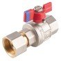 Robinet apa cu bila Ferro F-Power G1/2 cu racord semiolandez KFPM1SG