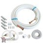Kit complet 4,5 metri montaj aer conditionat 9000 - 12000 BTU, teava 1/4 - 3/8 - fara suporti 