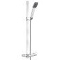 Set de dus Ferro Quadro N110 cu bara si suport culisant crom