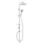 Set de dus dual Ferro Amigo Verdeline crom fara baterie