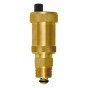 Aerisitor automat Ferro O15AS2 1/2 cu valva antireflux, alama, galben