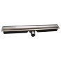 Rigola dus liniara Ferro Super Slim Pro OLSP1-60, cu sifon, inox si plastic, ø 40 mm, 60 cm