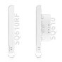 Termostat ambient Salus Quantum SQ610RF fara fir, compatibil cu sistemul IT600 smart Home - alb, 5 ani garantie